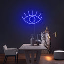Cocktail e insegna al neon da sogno