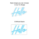 Let's Party Enseigne Néon