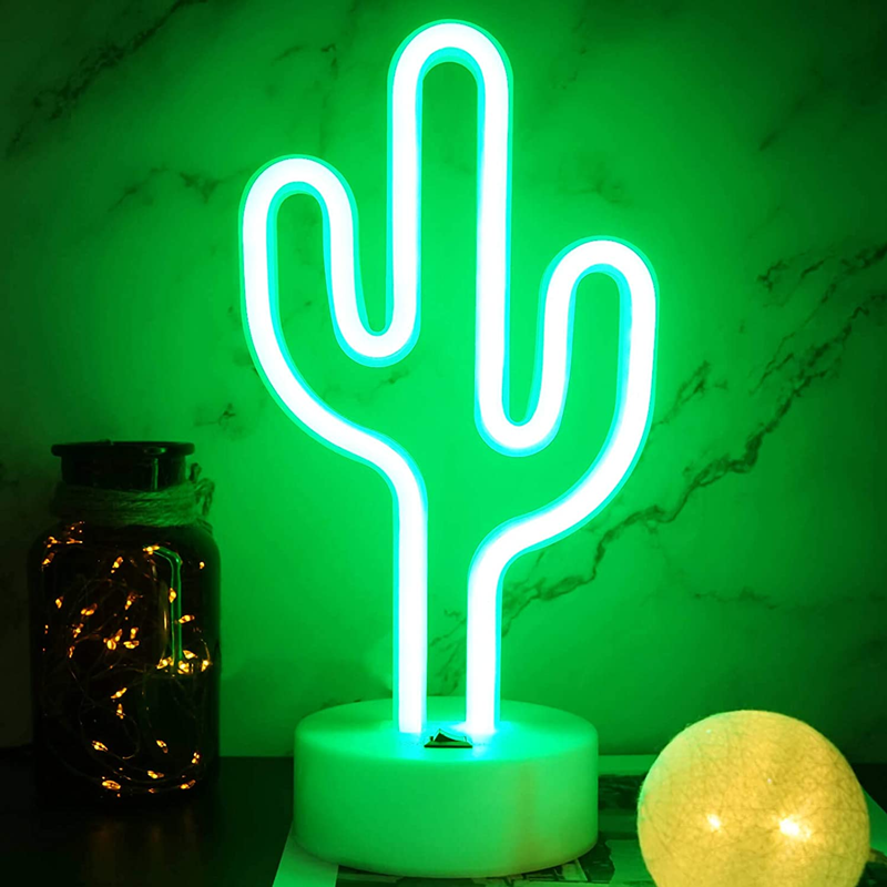 LED Neon Sign Desk Lights & Table Lamps