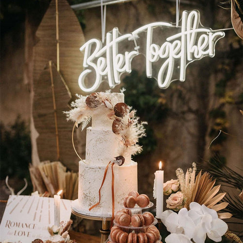 Better Together Enseigne Néon