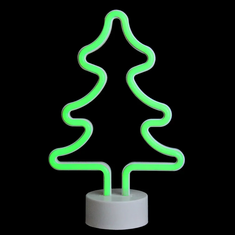 LED Neon Sign Desk Lights & Christmas Tree Night Light