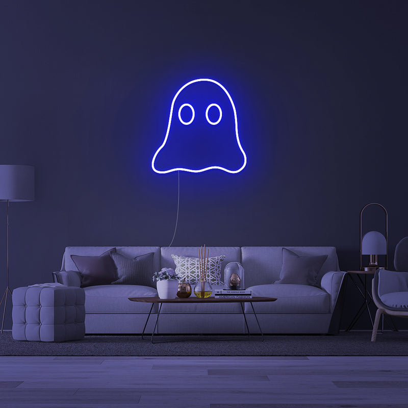 Mini Ghost Neon Sign