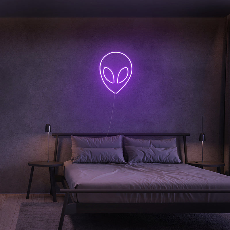 Mini Alien Neon Sign