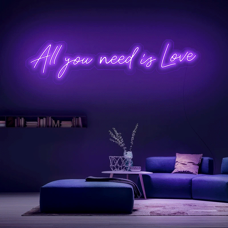 Tutto ciò di cui hai bisogno è amore al neon