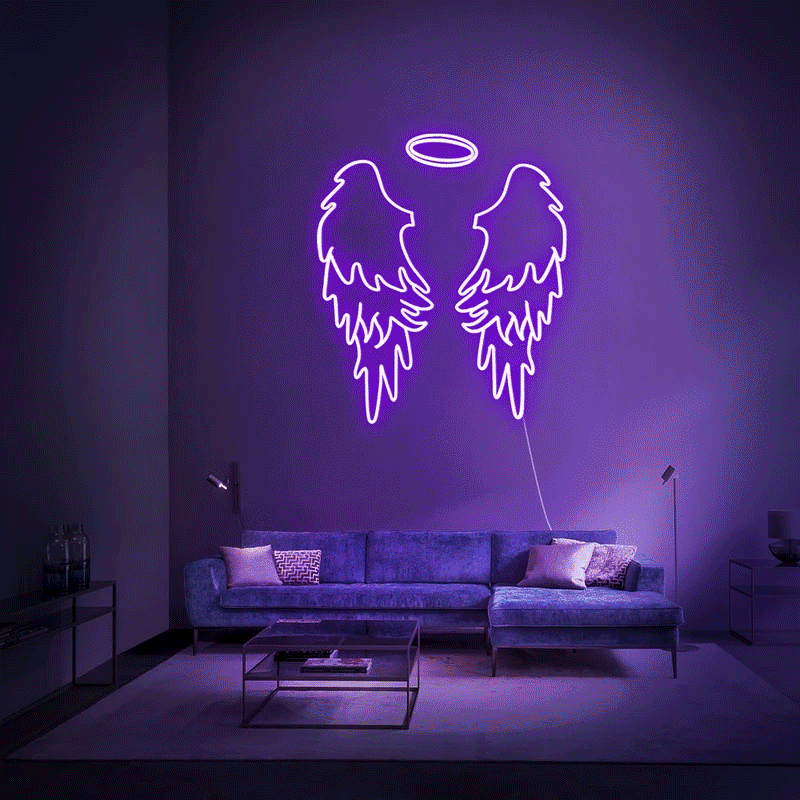 Angel Wing Neon Sign
