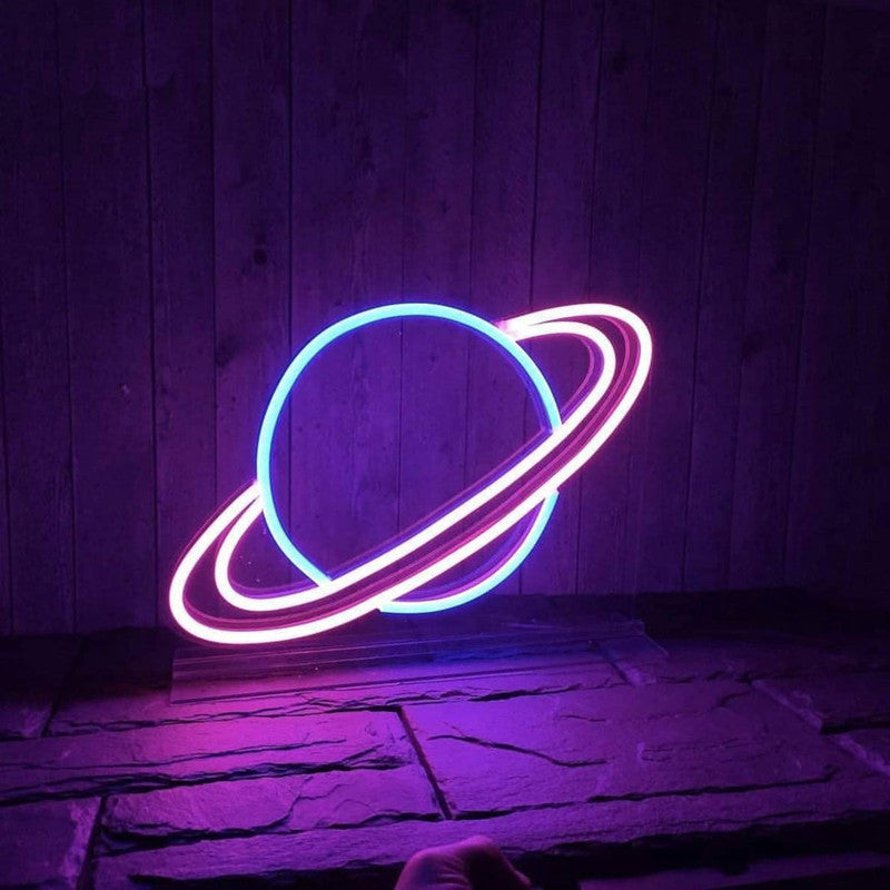 Mini Planet Neon Sign