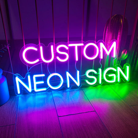 Insegna al neon personalizzata per camera da letto