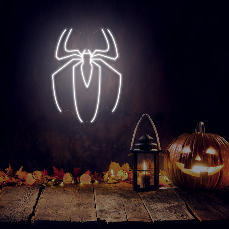 Halloween Spider Neon Sign